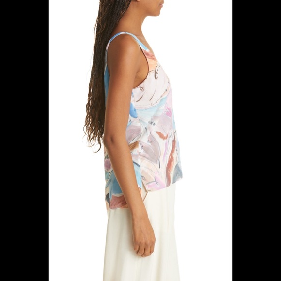 New With Tags Ted Baker London Womens Summor Floral Double V Tank Multiple Sizes - Picture 4 of 6